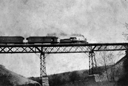 Country School Kids – Larry Van Moer – Railroad adventures